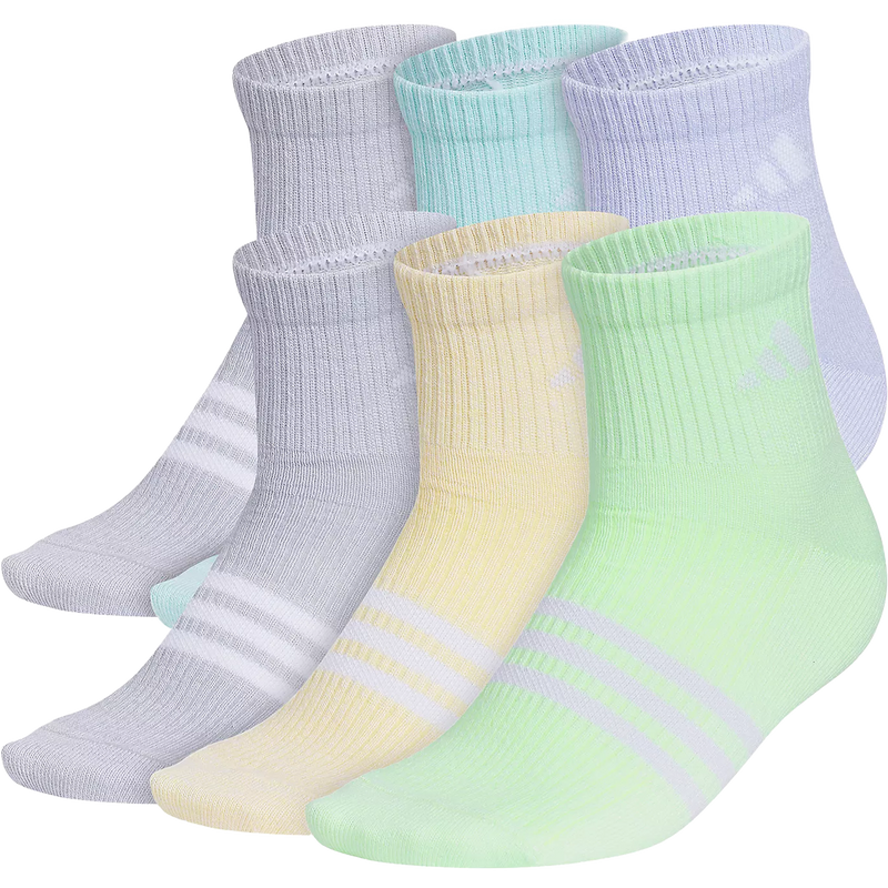 Youth Adidas Cushion Mixed 6-Pack Quarter, Featured Image