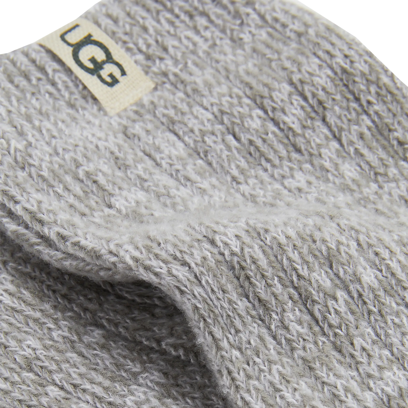 Women's Rib Knit Slouchy Crew Sock, UGG Women's Rib Knit Slouchy Crew Sock Label