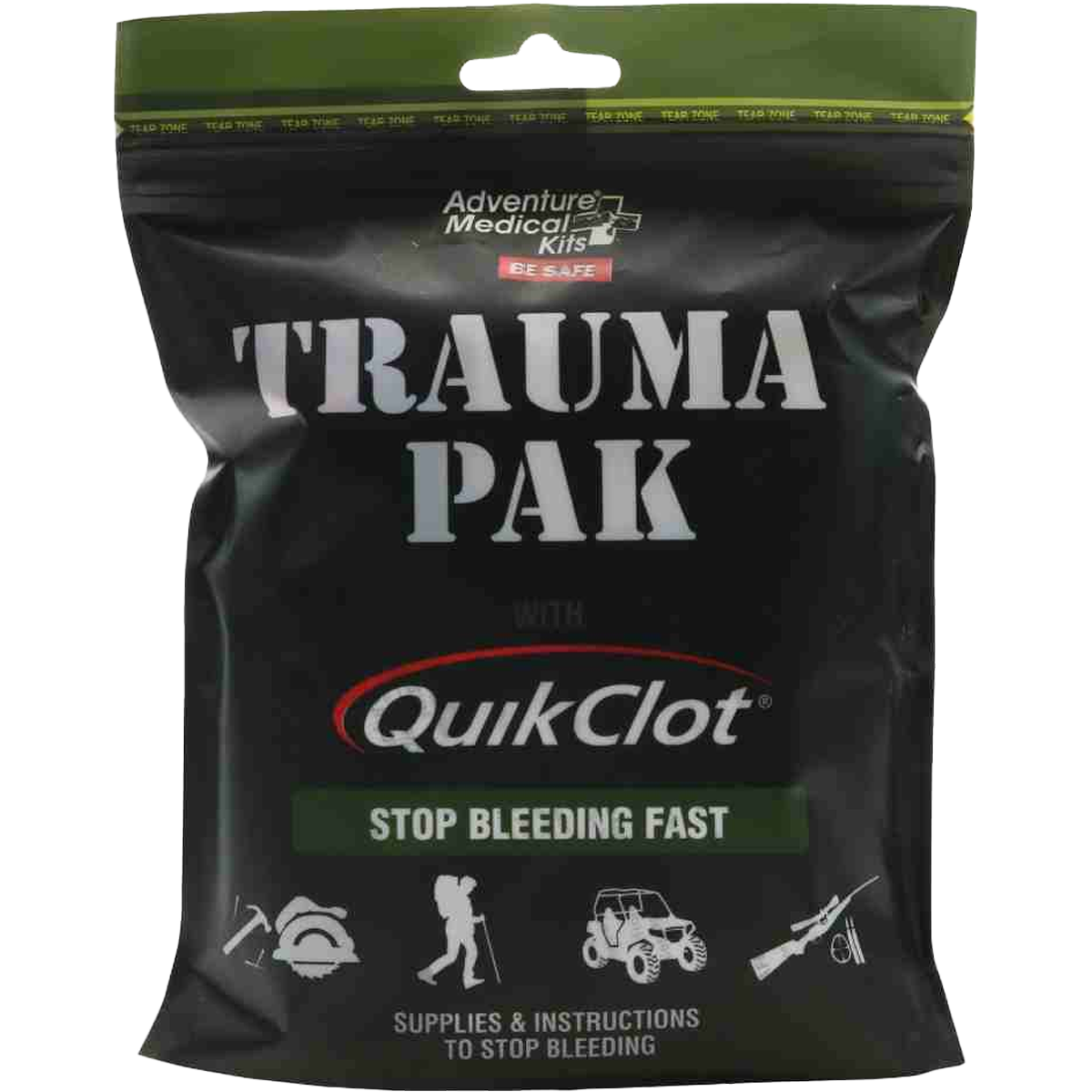 Trauma Pak First Aid Kit with QuikClot – Sports Basement