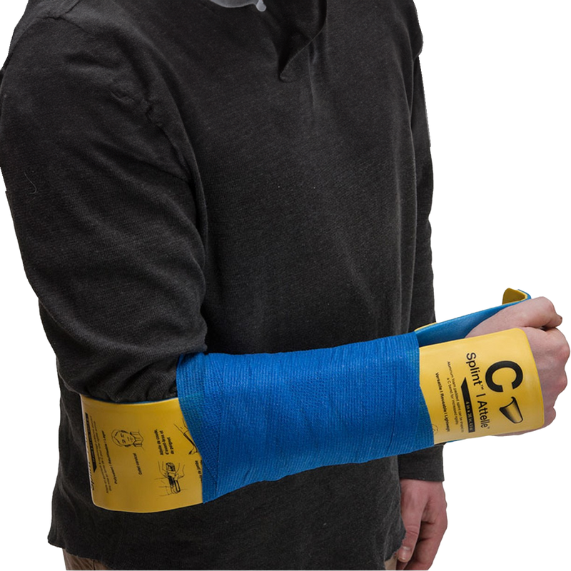 C-Splint, Adventure Medical C-Splint on arm