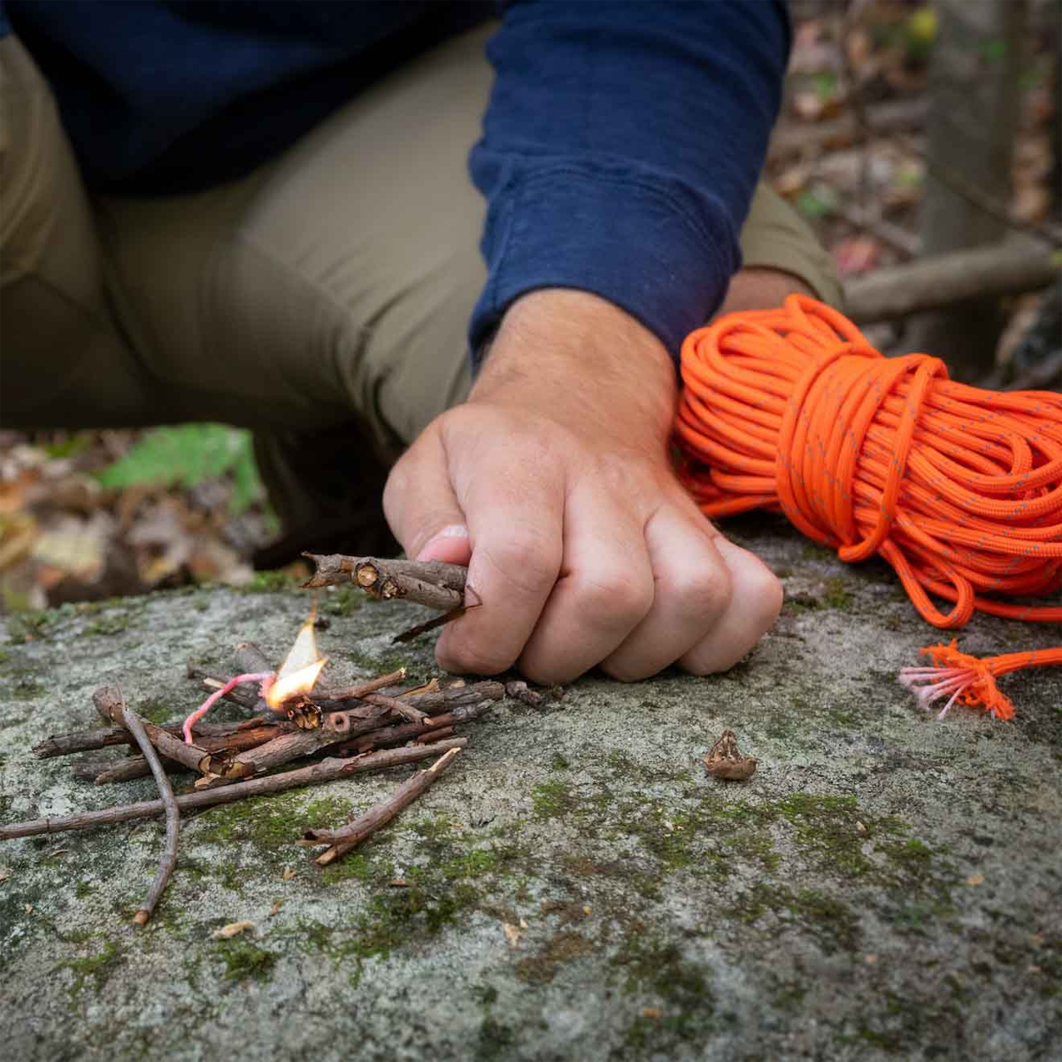550 Reflective Tinder Cord - 50ft alternate view