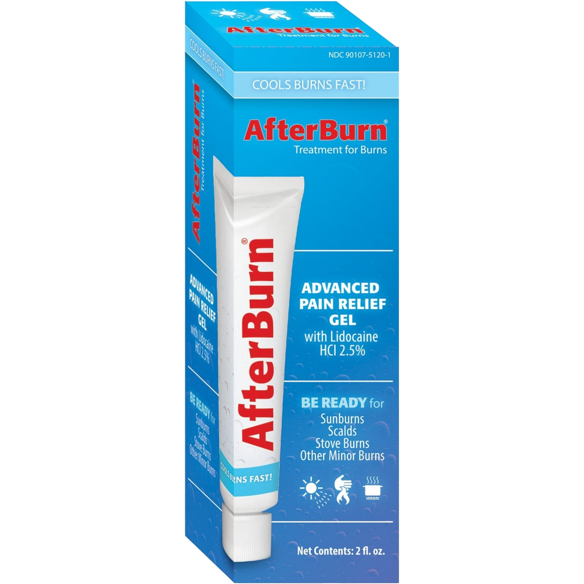 After Burn 2 oz Tube alternate view