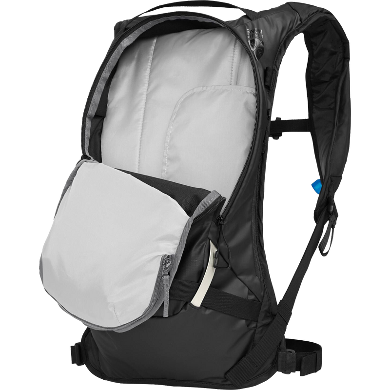 Powderhound 12 Hydration Pack, CamelBak Powderhound 12 Hydration Pack front pocket open