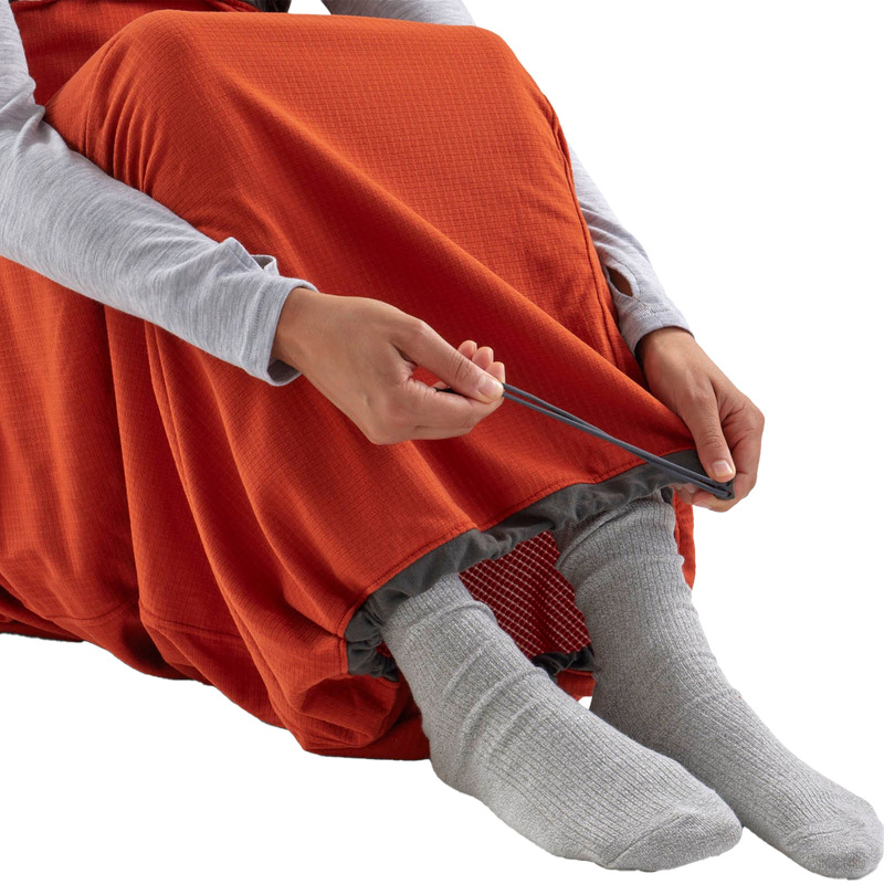 Reactor Fleece Liner - Compact, Sea to Summit Reactor Fleece Liner - Compact foot open