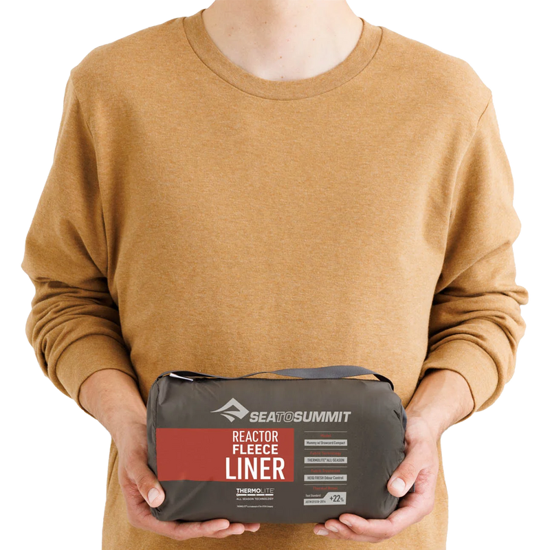 Reactor Fleece Liner - Compact, Sea to Summit Reactor Fleece Liner - Compact carry bag