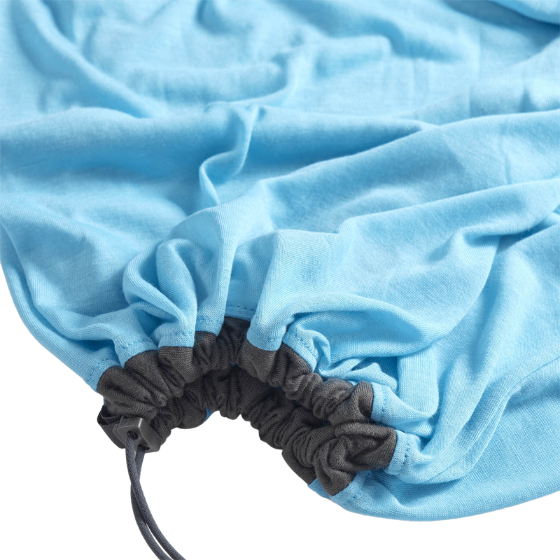 Breeze Liner Mummy Compact, Sea to Summit Breeze Liner Mummy Compact in Atoll Blue bottom cinch