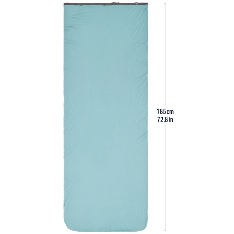 Comfort Blend Liner Rectangular, Sea to Summit Comfort Blend Liner Rectangular in Aqua Sea Blue