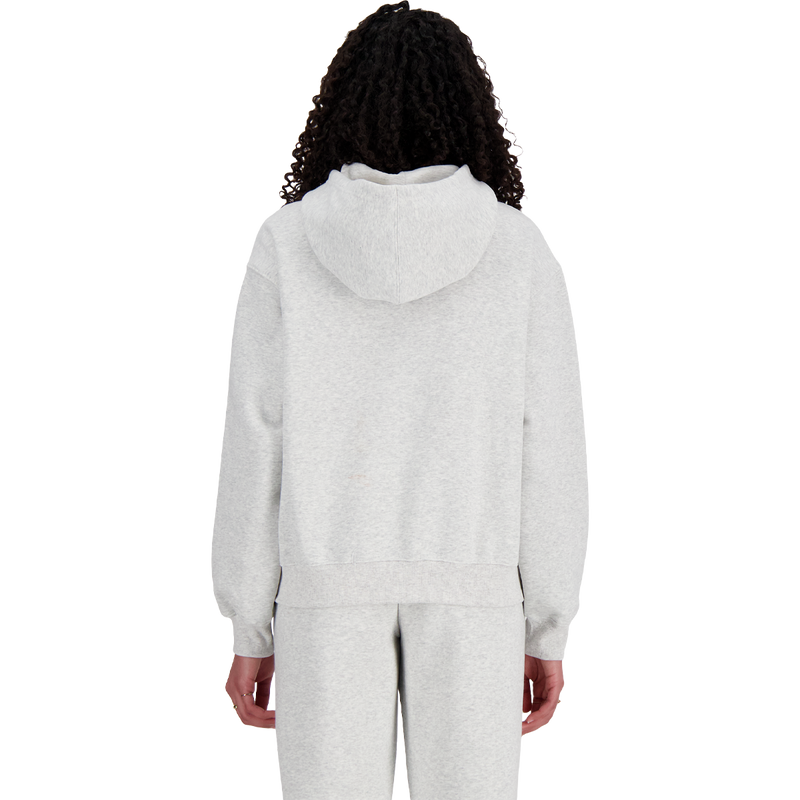 Women's Sport Essentials Fleece Hoodie, New Balance Women's Sport Essentials Fleece Hoodie back