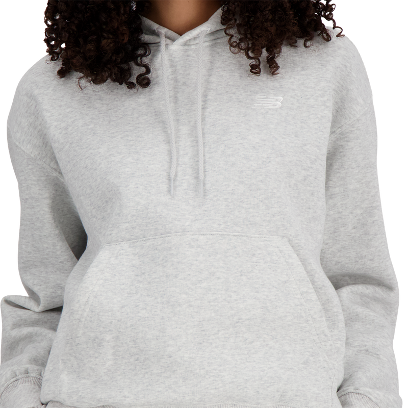 Women's Sport Essentials Fleece Hoodie, New Balance Women's Sport Essentials Fleece Hoodie front