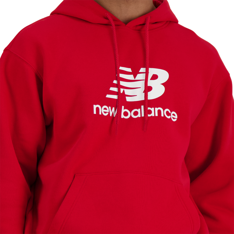 Men's Sport Essentials French Terry Logo Hoodie, New Balance Sport Essentials French Terry Logo Hoodie logo