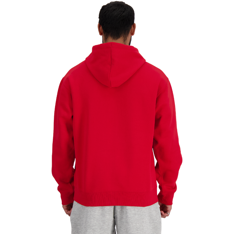 Men's Sport Essentials French Terry Logo Hoodie, New Balance Sport Essentials French Terry Logo Hoodie back