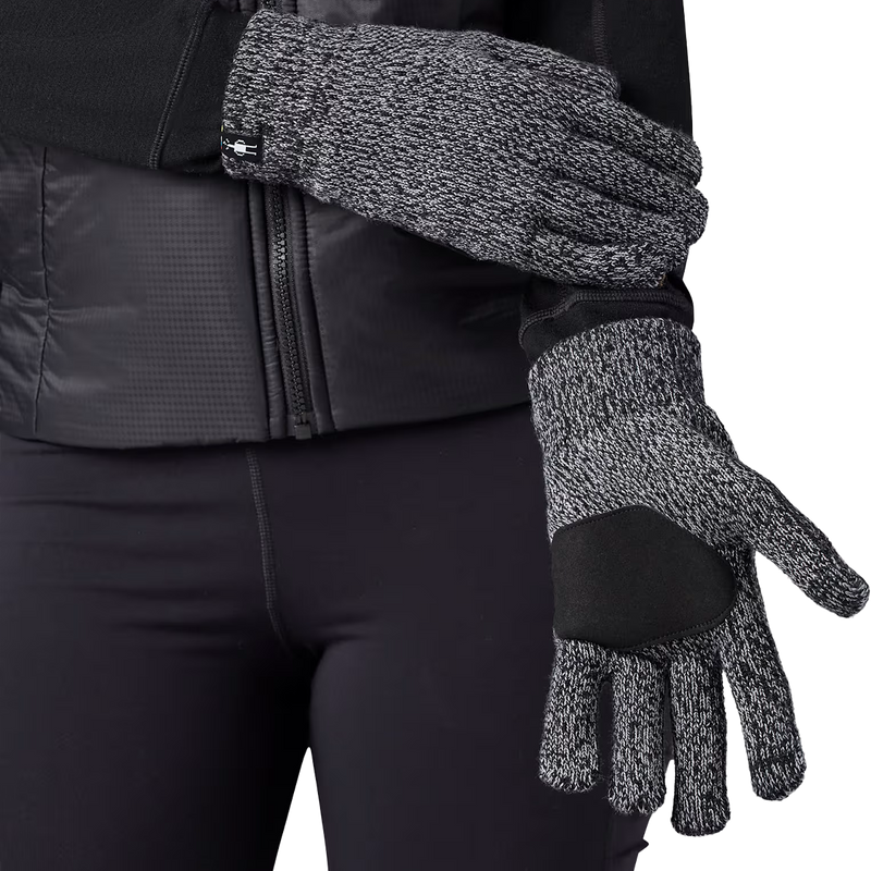 Cozy Grip Glove, Smartwool cozy grip glove on model