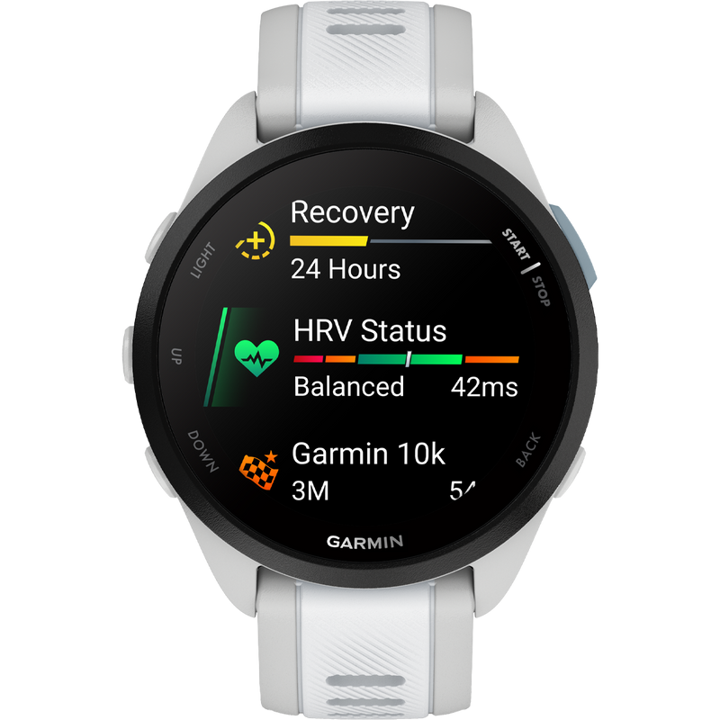 Forerunner 165, Garmin Forerunner 165 recovery