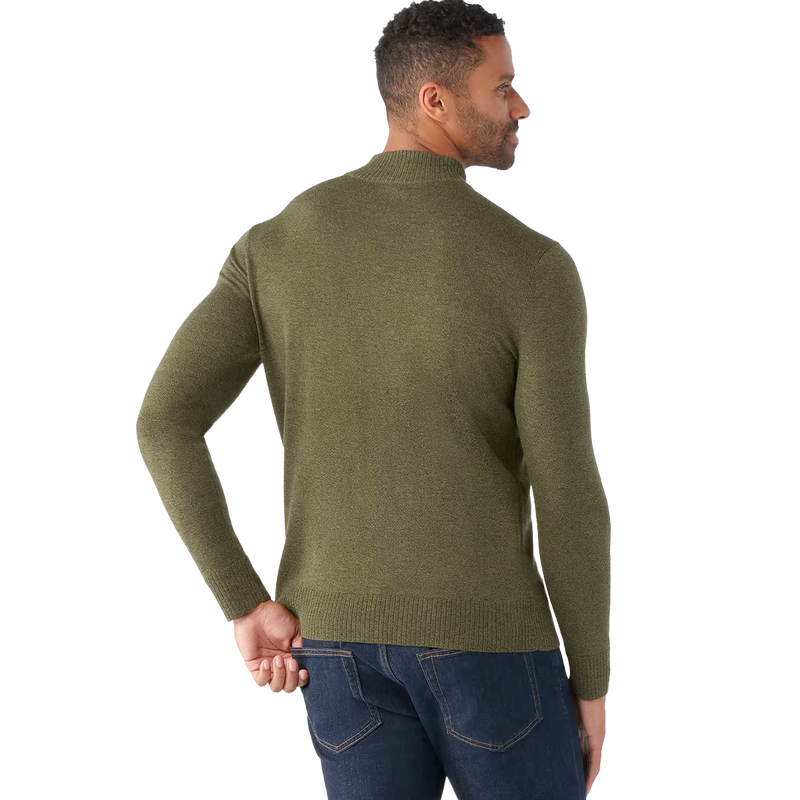 Men's Sparwood 1/4 Zip Sweater, Smartwool Men's Sparwood 1/4 Zip Sweater back