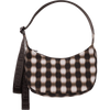 Blurred Gingham Brown
