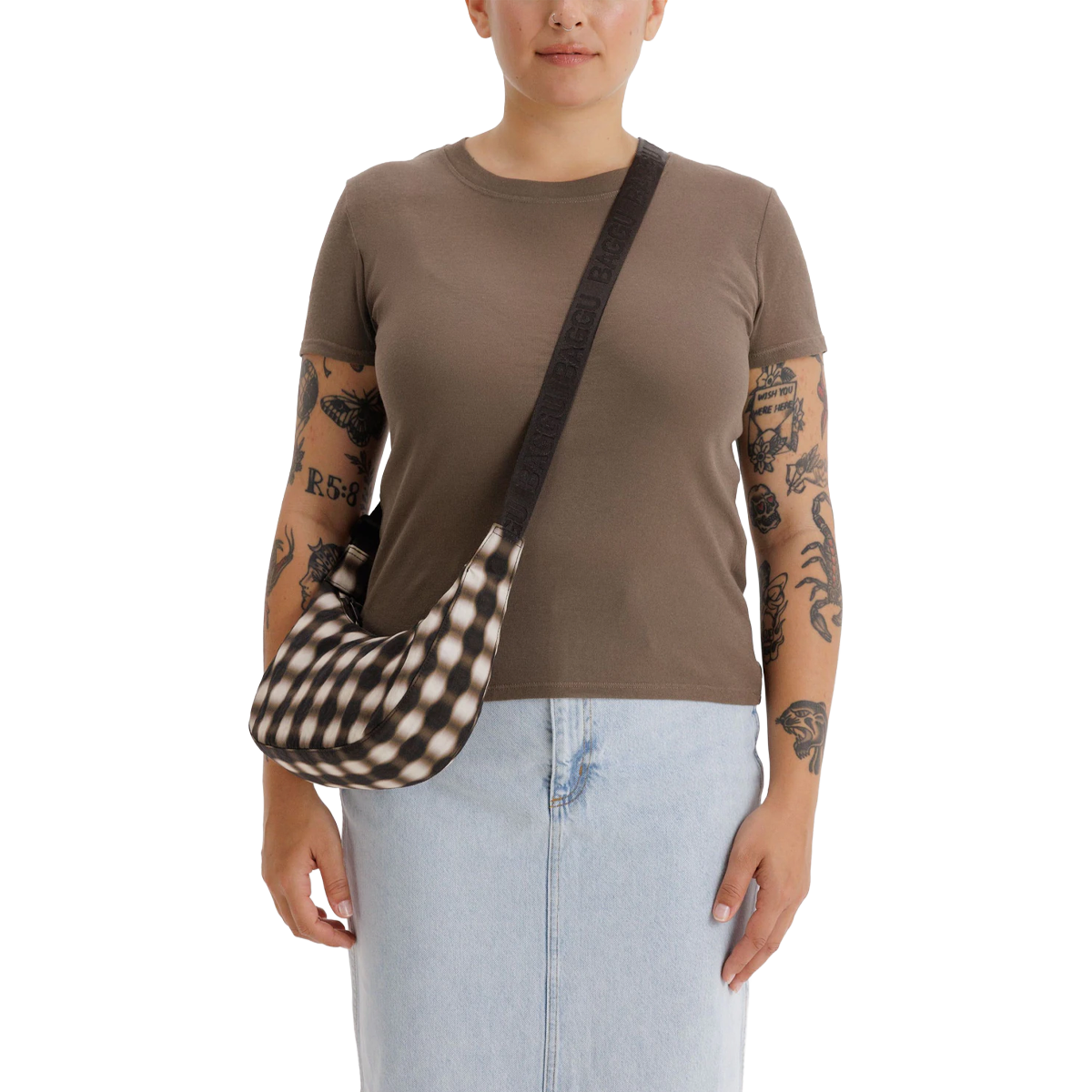 Small Nylon Crescent Bag alternate view
