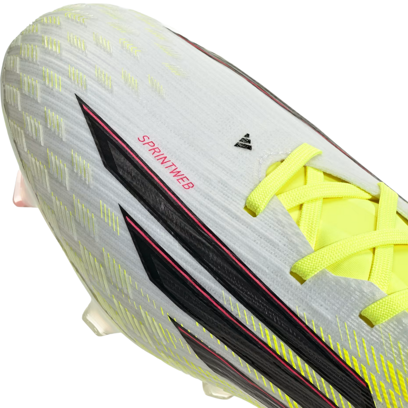 F50 Pro FG, Adidas F50 Pro FG in Solar Yellow2/Core Black/Lucid Red toe