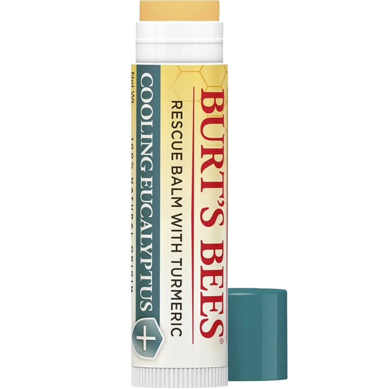 Cooling Eucalyptus Rescue Balm 0.15 oz, Burt's Bees Cooling Eucalyptus Rescue Balm 0.15 oz open