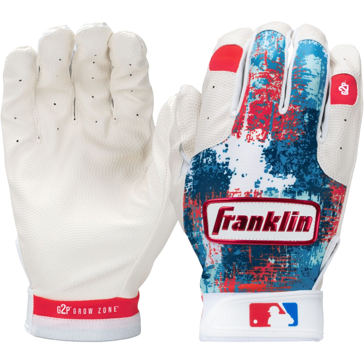 Franklin Sports Grow-To-Pro Batting Gloves - Thumbnail 2