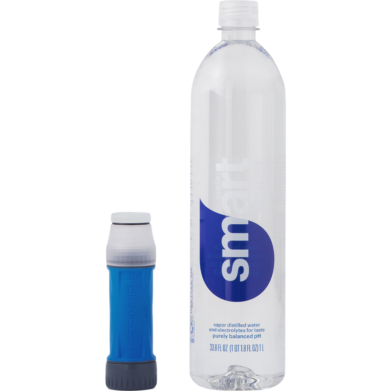 QuickDraw Microfilter 1L System, Platypus QuickDraw Microfilter 1L System with water bottle