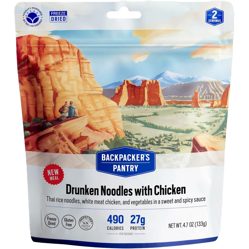Drunken Noodles with Chicken (2 Servings), Featured Image