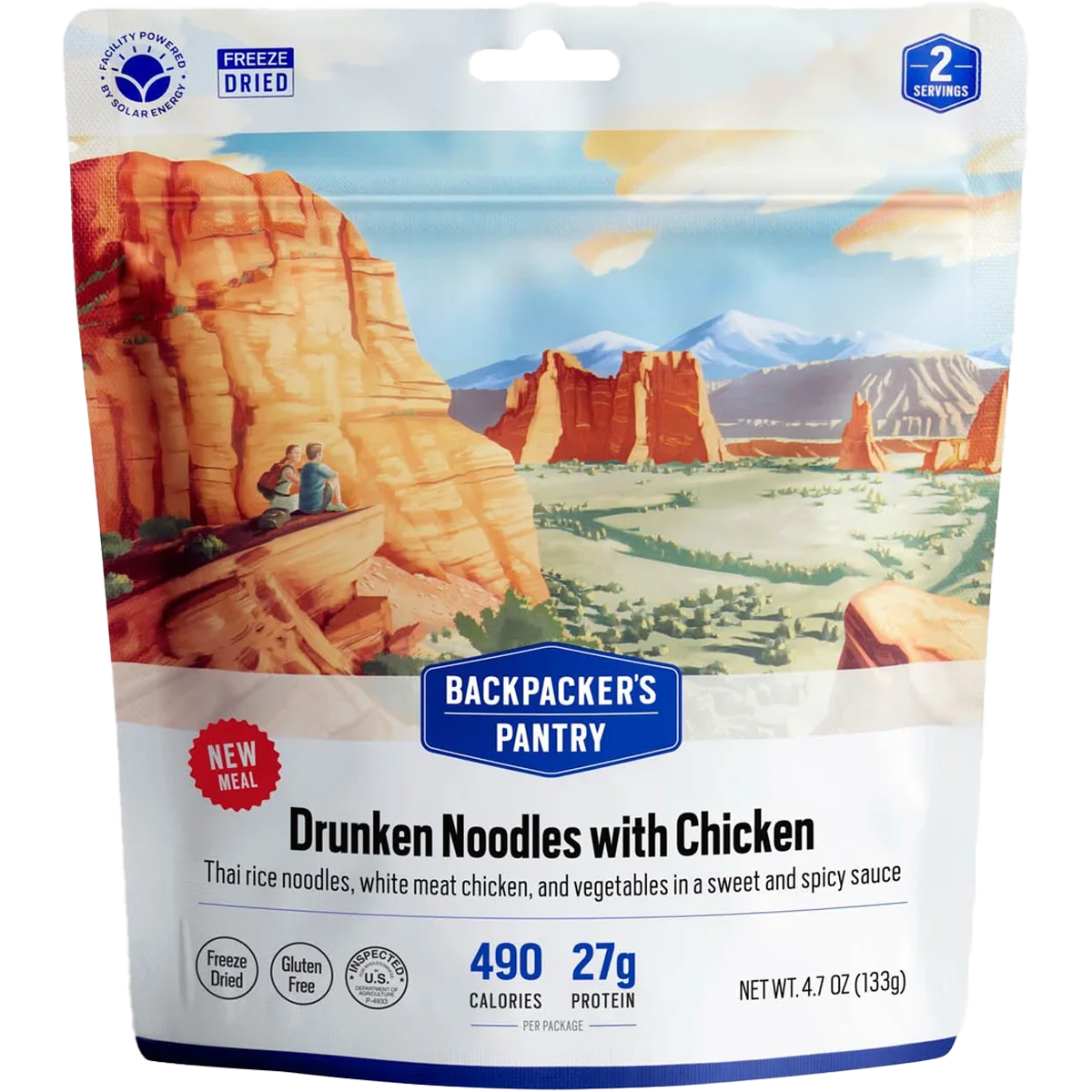 Drunken Noodles with Chicken (2 Servings) alternate view