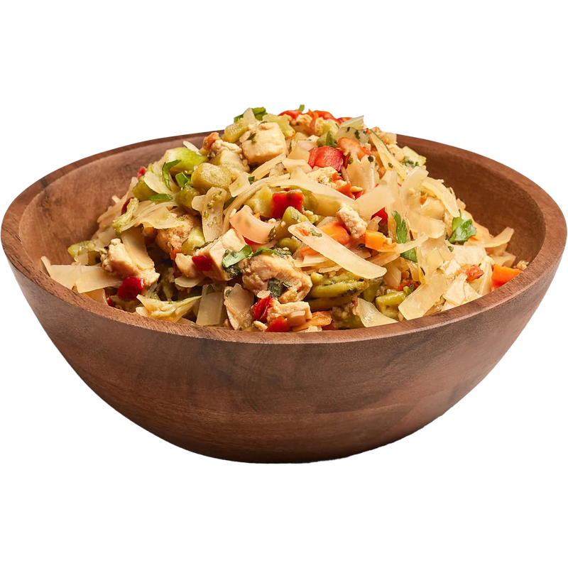 Drunken Noodles with Chicken (2 Servings), Backpacker's Pantry Drunken Noodles with Chicken in bowl