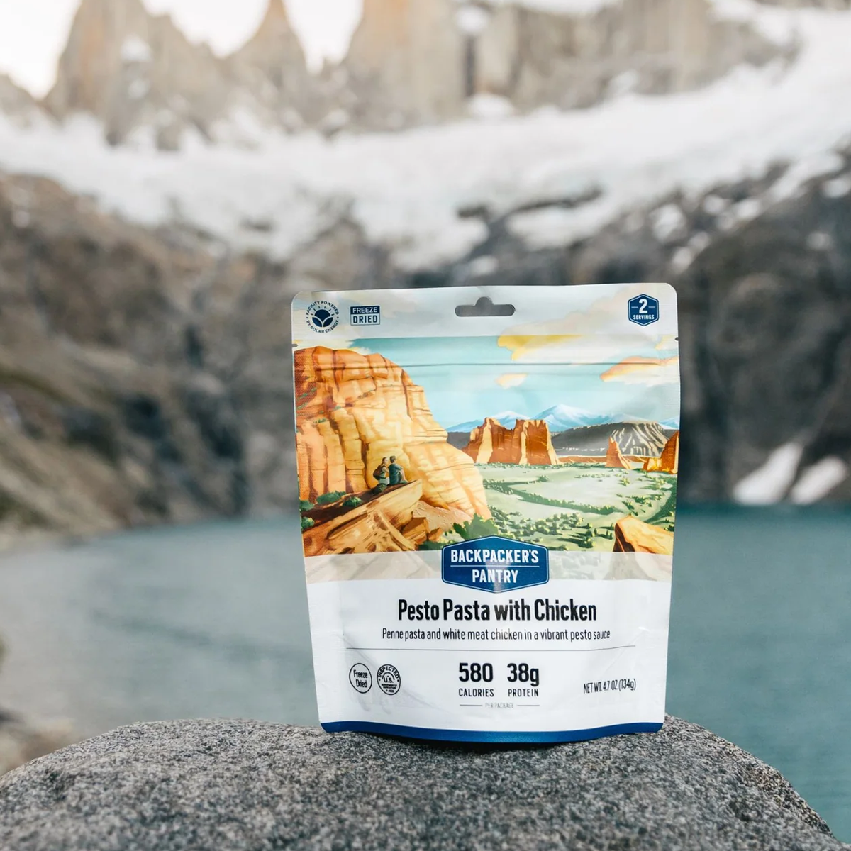 Pesto Pasta with Chicken (2 Servings) alternate view