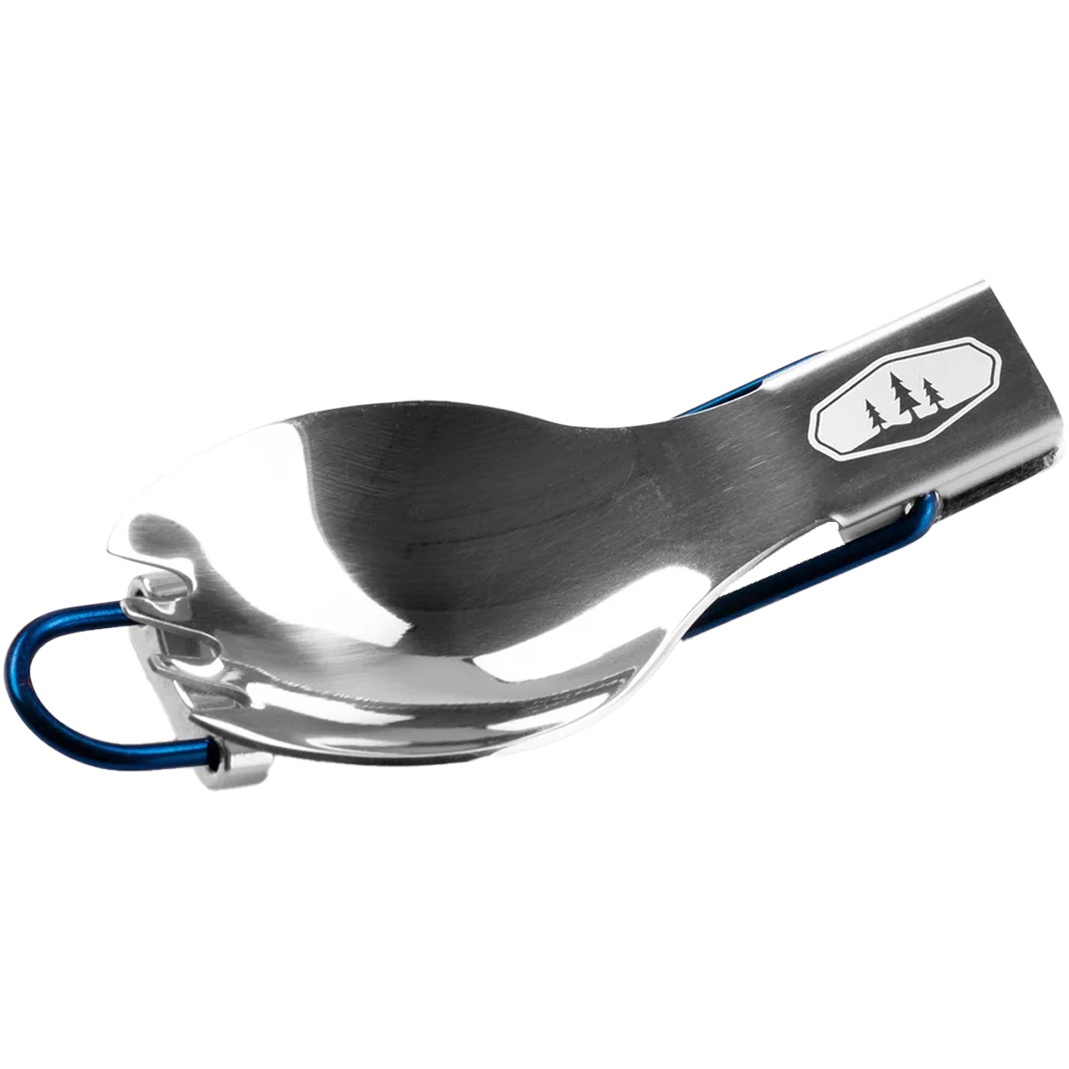 Glacier Folding Spork - Blue alternate view