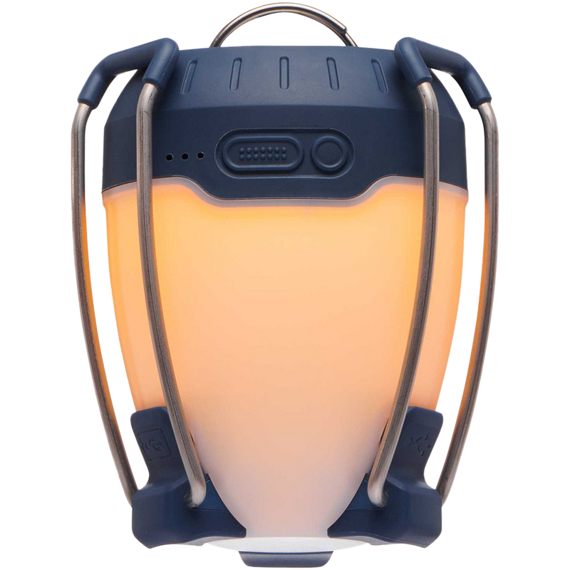 Orbiter 650 Lantern, Black Diamond Orbiter 650 Lantern in Ink Blue with orange light