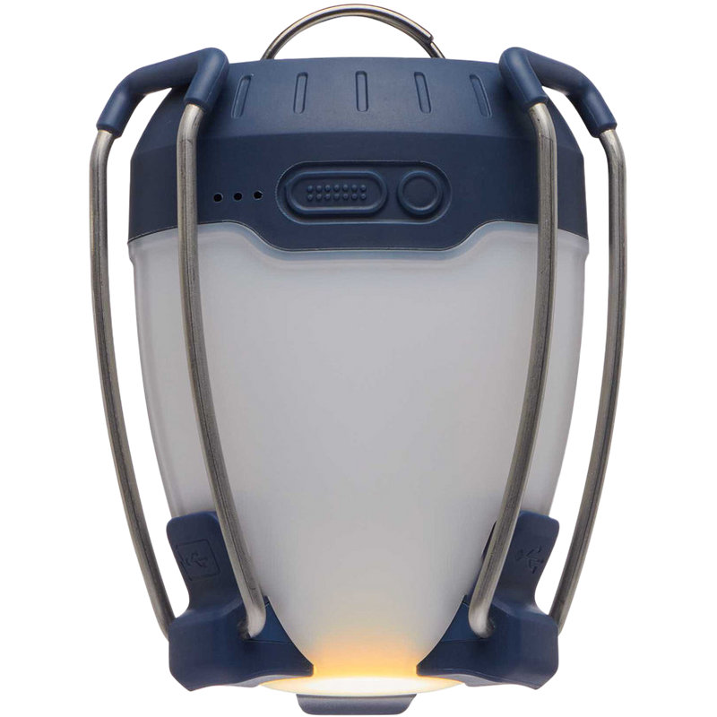 Orbiter 650 Lantern, Black Diamond Orbiter 650 Lantern in Ink Blue with spot light on