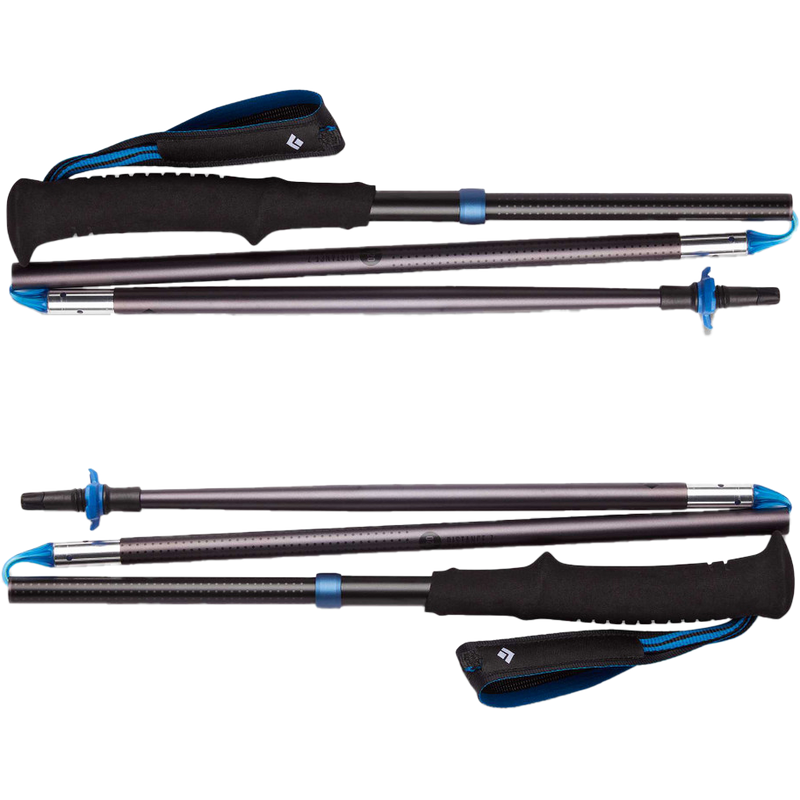 Distance Z Poles, Black Diamond Distance Z Poles in pewter retracted