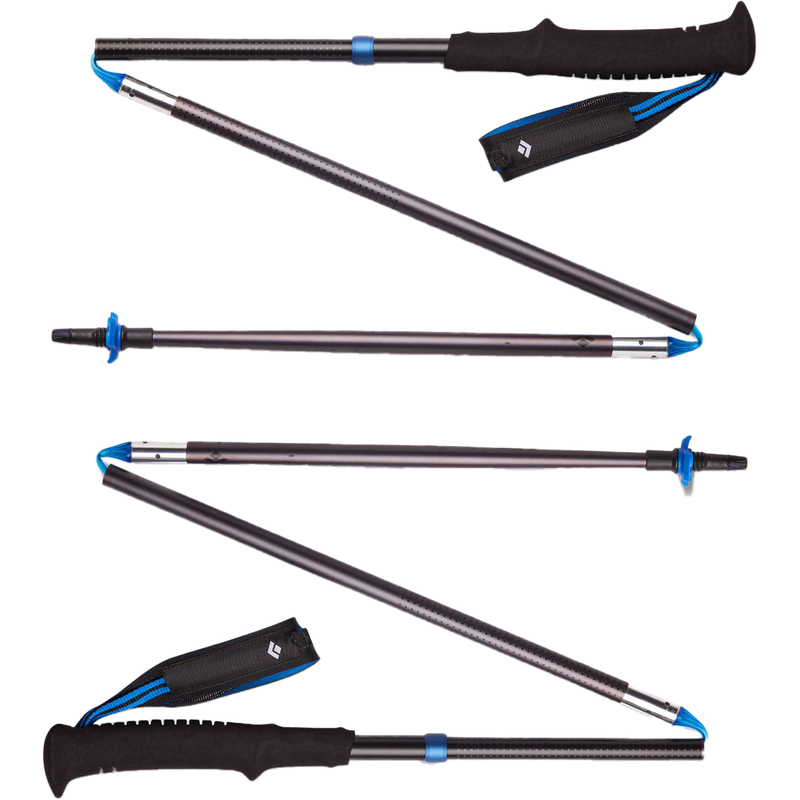 Distance Z Poles, Black Diamond Distance Z Poles in pewter retracted
