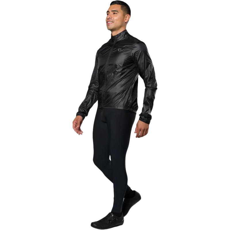 Men's Attack Barrier Jacket, Pear Izumi Men's Attack Barrier Jacket in Black front left full length