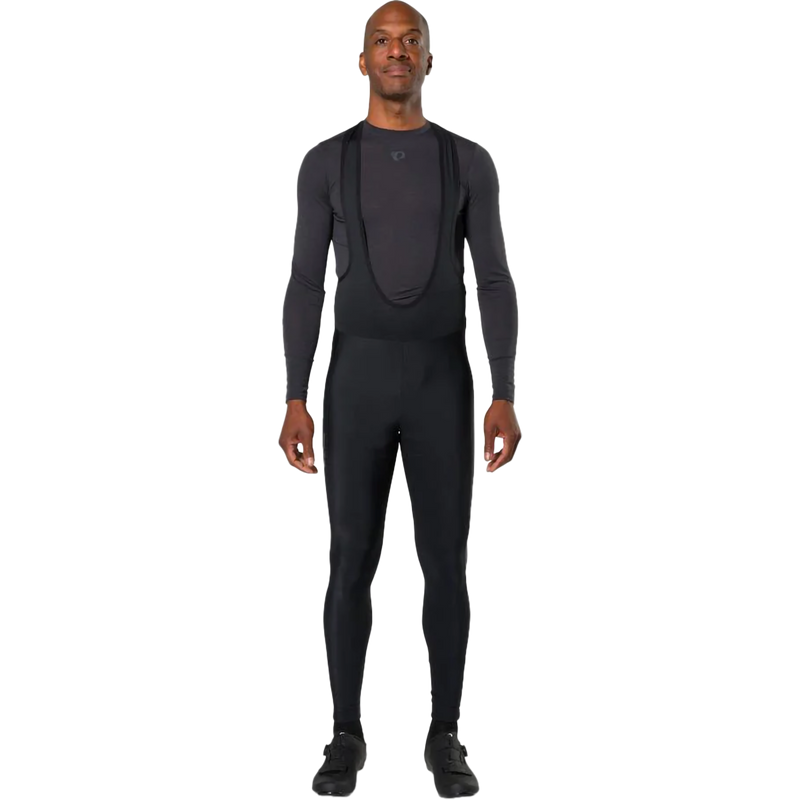 Men's Quest Thermal Bib Tight, Pearl Izumi Men's Quest Thermal Bib Tight in Black front