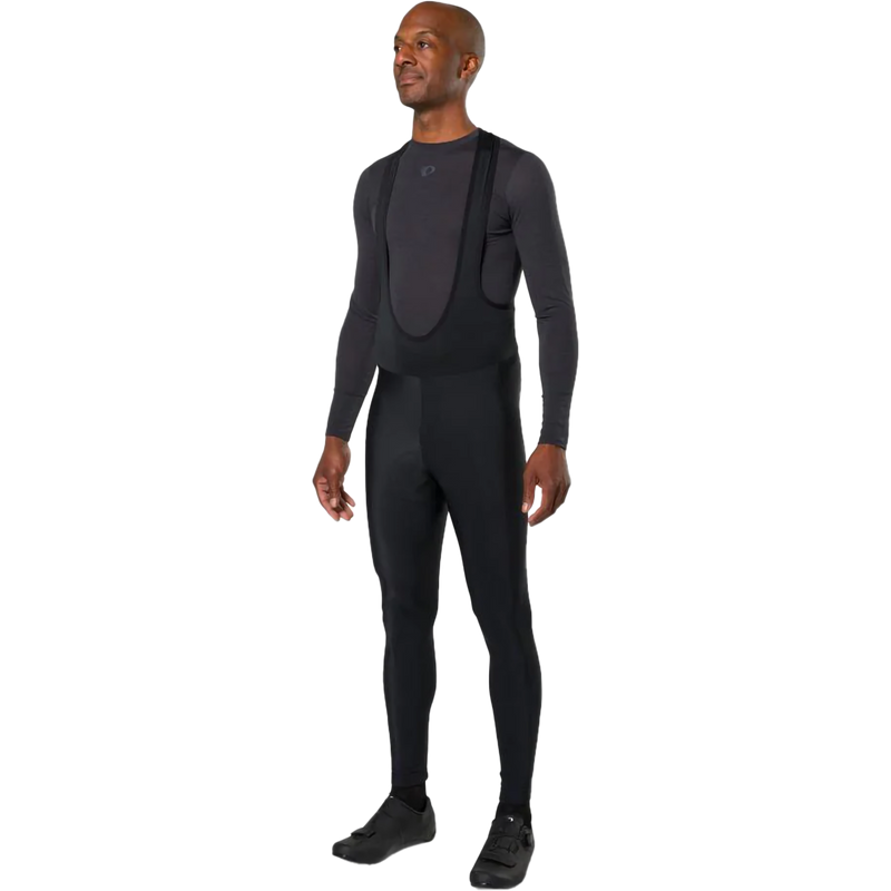 Men's Quest Thermal Bib Tight, Pearl Izumi Men's Quest Thermal Bib Tight in Black front left