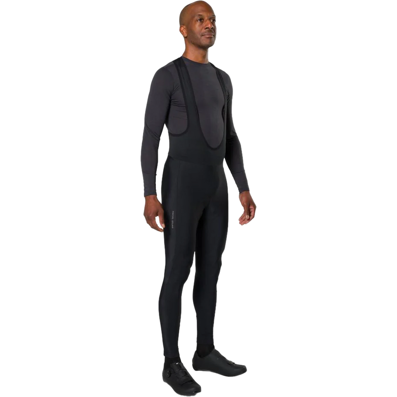 Men's Quest Thermal Bib Tight, Pearl Izumi Men's Quest Thermal Bib Tight in Black front right