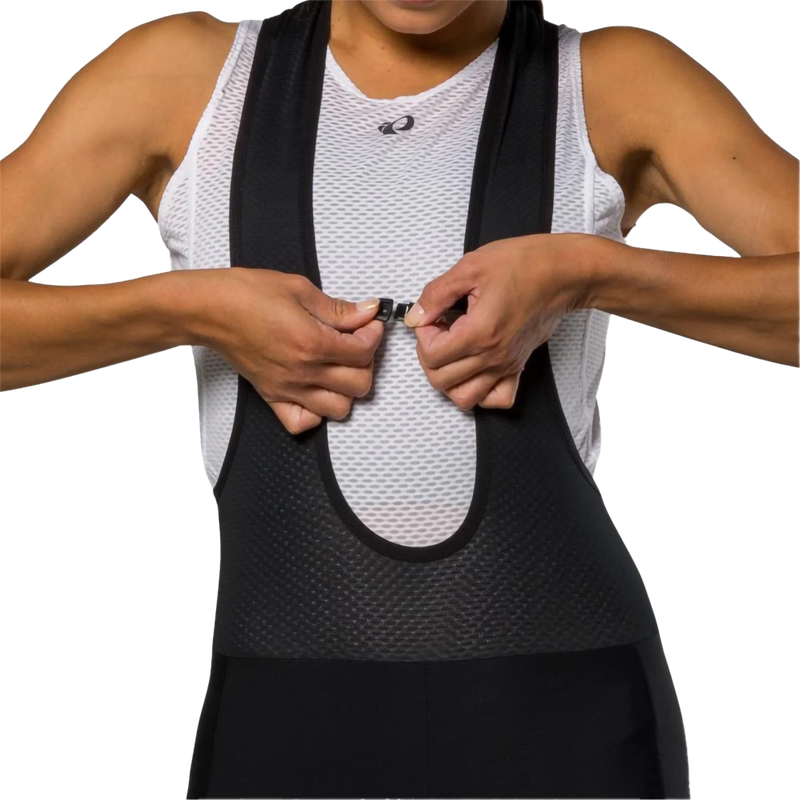 Women's Quest Thermal Bib Tight, Pearl Izumi Women's Quest Thermal Bib Tight in Black front clasp