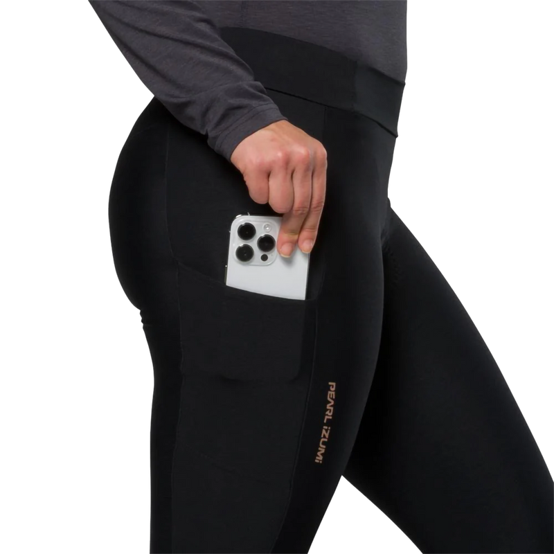 Women's Quest Thermal Tight, Pearl Izumi Women's Quest Thermal Tight in Black right pocket