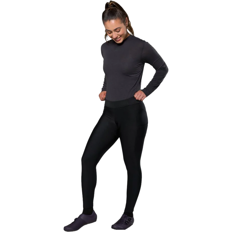 Women's Quest Thermal Tight, Pearl Izumi Women's Quest Thermal Tight in Black front