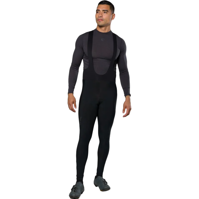 Men's Expedition Thermal Bib Tight, Pearl Izumi Men's Expedition Thermal Bib Tight in Black front