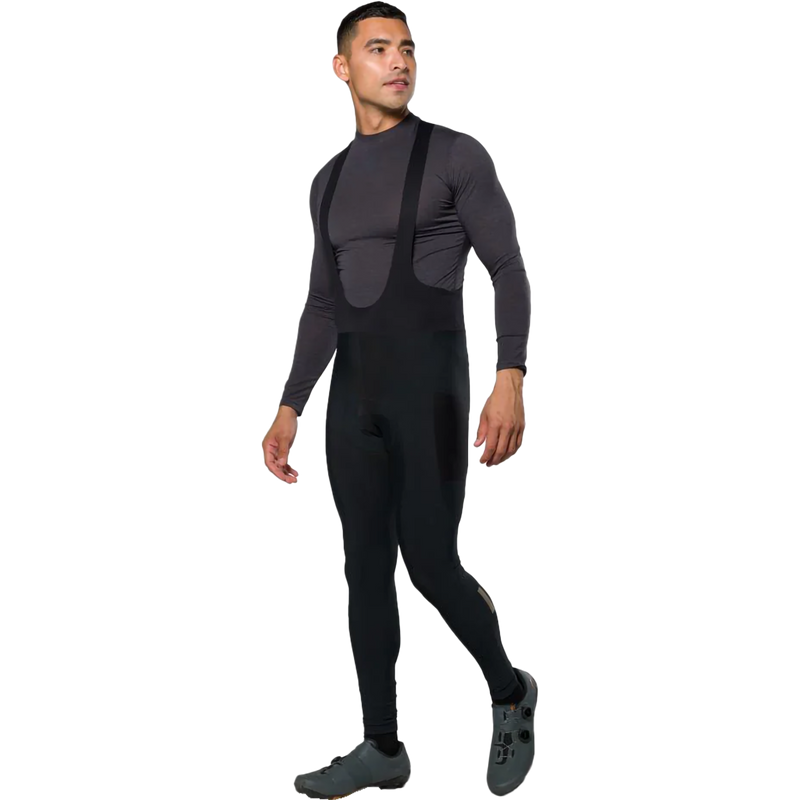 Men's Expedition Thermal Bib Tight, Pearl Izumi Men's Expedition Thermal Bib Tight 3/4 Front