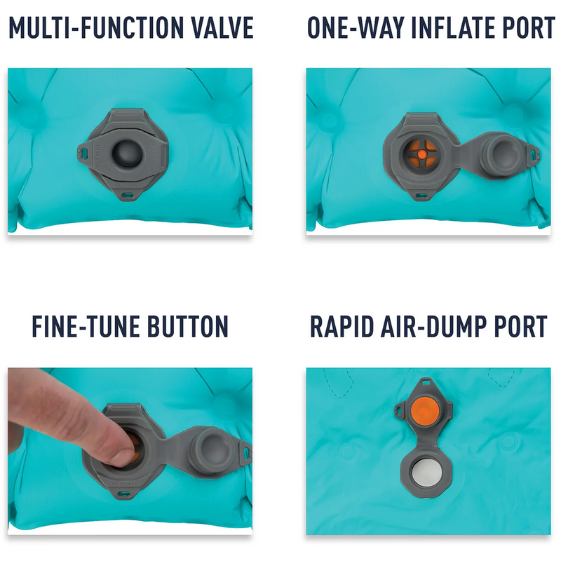Women's Comfort Light Insulated Large, Sea to Summit Women's Comfort Light Insulated - Large in Blue valves
