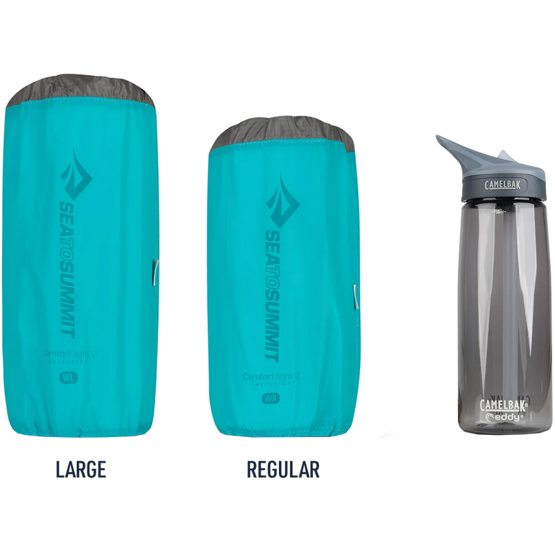Women's Comfort Light Insulated Large, Sea to Summit Women's Comfort Light Insulated - Large in Blue stuff sack
