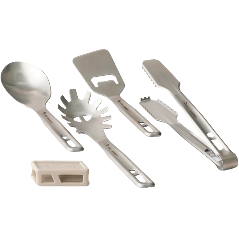 Detour Stainless Steel Utensil Set, Sea to Summit Detour Stainless Steel Utensil Set pieces