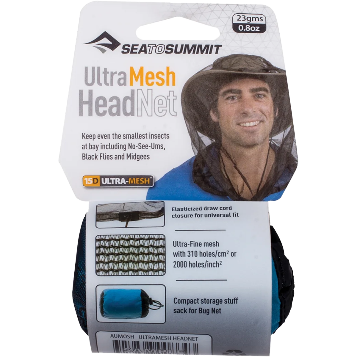 Ultra-Fine Mesh Mosquito Head Net alternate view