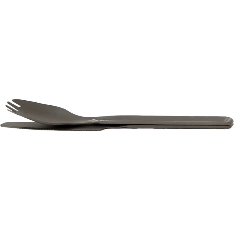 Frontier Ultralight Spork & Knife Cutlery Set, Sea to Summit Frontier Ultralight Spork & Knife Cutlery Set nesting