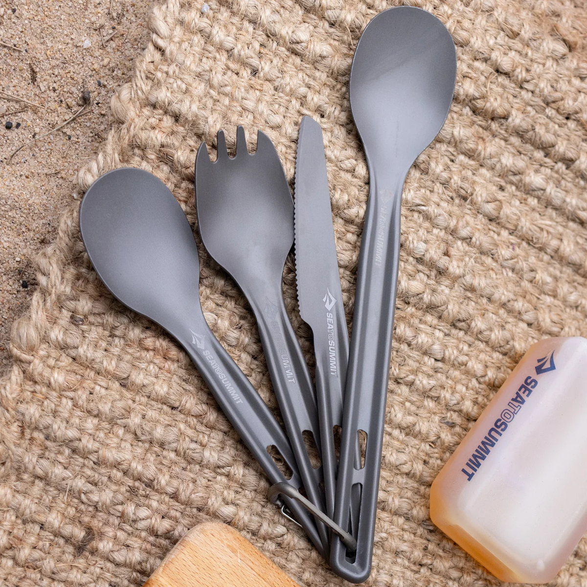 Frontier Ultralight Spork & Knife Cutlery Set alternate view