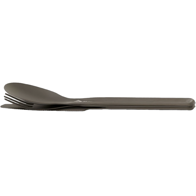 Frontier Ultralight Fork, Spoon & Knife Cutlery Set, Sea to Summit Frontier Ultralight Fork, Spoon & Knife Cutlery Set nesting