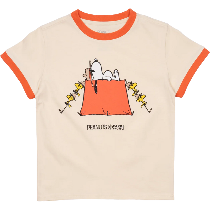 Youth Peanuts X Parks Project Try Not To S'more Tee, Featured Image